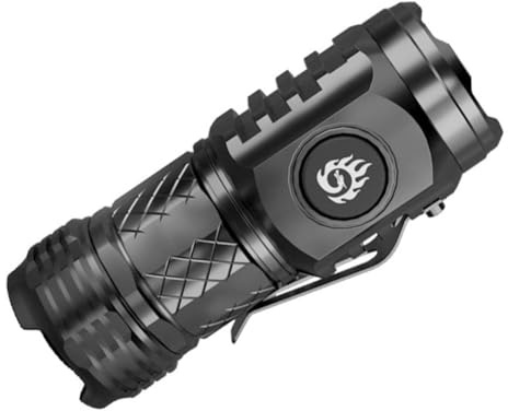 Three-Eyed Monster Mini Flashlight, High Lumens Pocket Flashlight, Rechargeable LED Torch, Waterproof Handheld Light, Luminary Powerhouse, USB Portable Spotlight for Home/Camping