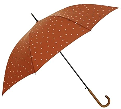 FBHappiness Regenschirm, Winddicht, stark, Winddicht, klassischer Stockschirm, Gehstock-Regenschirm, Outdoor-Regenschirm, perfekt für Reisen, wasserdichter Regenschirm