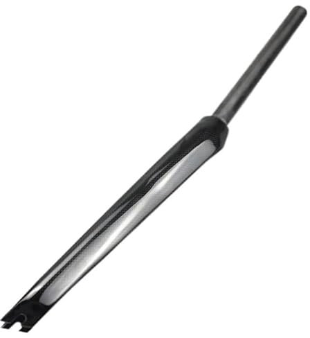 MAYANGYANG Fahrrad Gabel Vollcarbon-Gabel Fahrrad-Vorderradgabel 700 MM Matt/Glänzend V-Bremse Rennrad-Gabel 28,6 MM Carbon-Fahrradteile Ultraleicht Fahrradgabeln(Glossy)