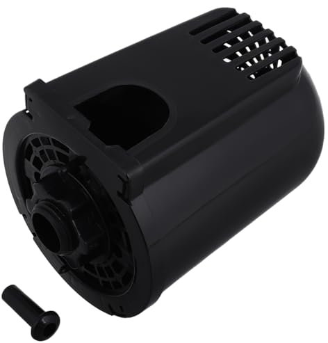 HOOTNEE Electric Fan Motor Protective Cover Lightweight Housing Shell for Table and Floor Fans Easy Installation Black
