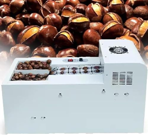 YHEIANJ Macchina Automatica per Il Taglio delle Castagne, Macchina Commerciale per Il Taglio dei gusci di Castagne, per Castagne di Diverse Dimensioni Senza danneggiarle