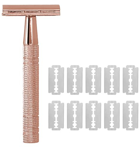 Rakhyvel för kvinnor – högkvalitativ säkerhetsrazor – ergonomisk rakhyvel med hållbart handtag – rakhyvel för kvinnor med säker användning