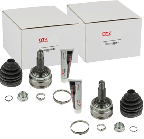 2x NTY Antriebswellengelenk Satz | 2x Npz-Dw-028 Kompatibel mit Actyon Ii,actyon Sports Ii,korando (ck),korando Van