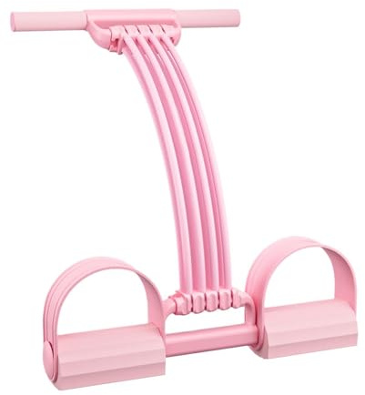 Banda De Resistencia De Pedal Ajustable, Material Elástico, 33x51 Cm, Cuerda De Tensión Multifunción, Banda De Resistencia para Entrenador De Abdominales, Mango Cómodo, para Todo El Cuerpo