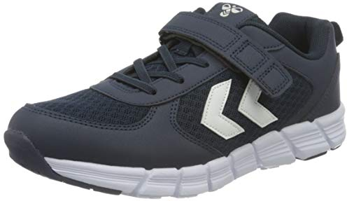 hummel kardborreband sneakers Speed Jr barn, Svart iris, 31 EU