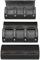 ROTHWELL Étui de Voyage en Rouleau de Montres pour 3 Montres, Ecrins Pour Montres | Protection Portable Robuste, Convient à Toutes Les Montres-Bracelets (Noir/Gris)