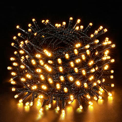Ulinek Christmas Fairy String Lights 10M 100LED Warm White Lamp Decoration | Indoor/Outdoor with 8 Modes, Ip44 Waterproof, Led Fairy Lights for Home Garden Tree Party Wedding Christmas