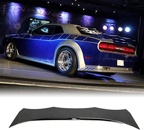 Premium Kohlefasermaterial Auto Heckspoiler für Dodge Challenger Coupe 2015-2019, Kofferraumdeckel HeckflüGel Spoiler Flügel, 3M Kleber Einfache Installation