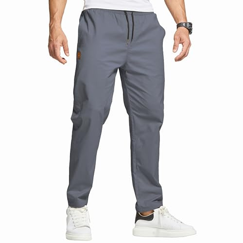 ZOXOZ Pantaloni Cargo Uomo Pantaloni Tuta Uomo Cotone Elasticizzati Pantaloni da Lavoro Uomo Multi Tasca