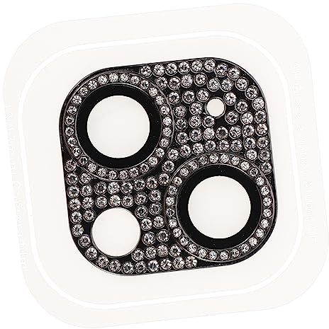 Angoily Mobile Phone Lens Protection Ring Rhinestone Lens Cover Compatible for Iphone Mini