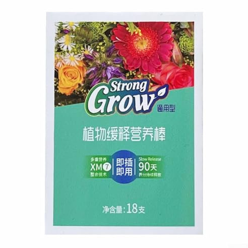 Plant Food Fertilizer Sticks, 18 Pcs Plant Food Fertilizer Universal For Houseplants Potted Plants