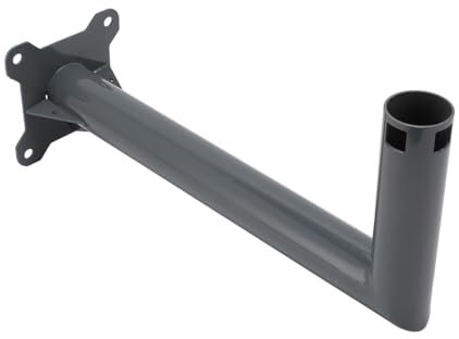 Support de Toit pour Kit Internet Satellite, Support Mural Long à Angle Vertical avec Adaptateur de Montage pour V2