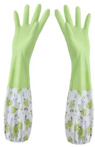 minkissy Dish Washing Gloves Washing up Gloves Dish Washing Supplies Gloves Cleaning Warm Keeping Housework Gloves