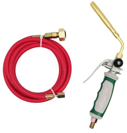 Mapp Gasbrenner Mit Einstellbarem Flammengasbrenner Doppelöffnungsschlauchschweißen Für Verschiedene Metallarbeitenanwendungen