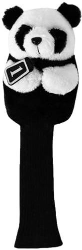 ohodhmnu Golfschlägerhaube aus Holz, Cartoon-Tier-Motiv, für Golfschläger