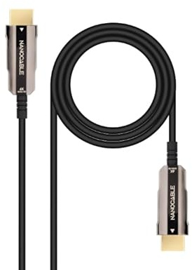 Watio Wave Cavo HDMI - Cavo HDMI V2.0 da 15 m A/M-A/M, supporto 4K, ideale per trasmissione video e audio ad alta definizione. Compatibile con più dispositivi. * #*