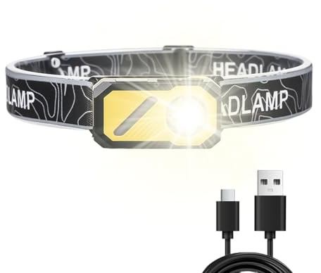 Lámpara de carreras para bicicletas: LED recargable por USB de carga rápida, luz de seguridad luminosa, luz de movimiento ligero | Accesorio portátil para correr nocturno para amantes de los deportes