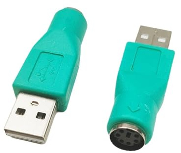 Convertidor Adaptador USB A PS2 PS/2 Macho Hembra(USB Male,1PCS)