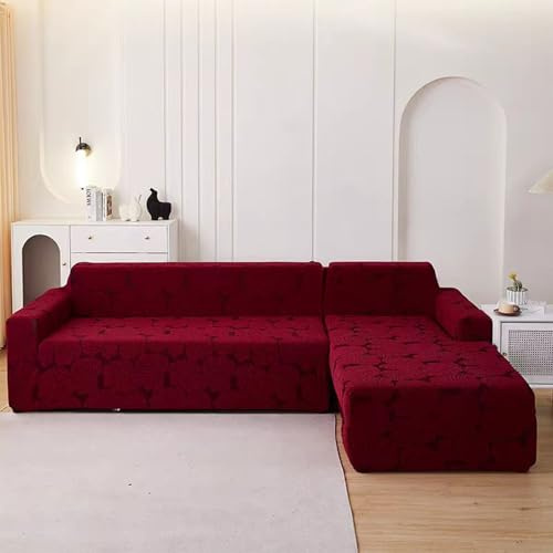 TLMQYXZE Sofabezug 2/1/3/4 Sitzer, Sofa Überzug L U Form Ecksofa Stretch Sofa/Couch Überzug, Universal Couchbezug, Sofa Cover Sofa Überwurf Sofaschoner(#I,235cm-300cm(1pcs))