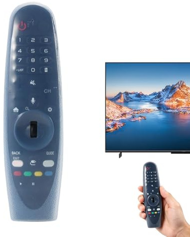 Fjärrkontroll i silikon | Skyddande TV-kontrollfodral i silikon | Fjärrkontroll – för familjer, , vardagsrum, sovrum, barnrum, kontor, hotell