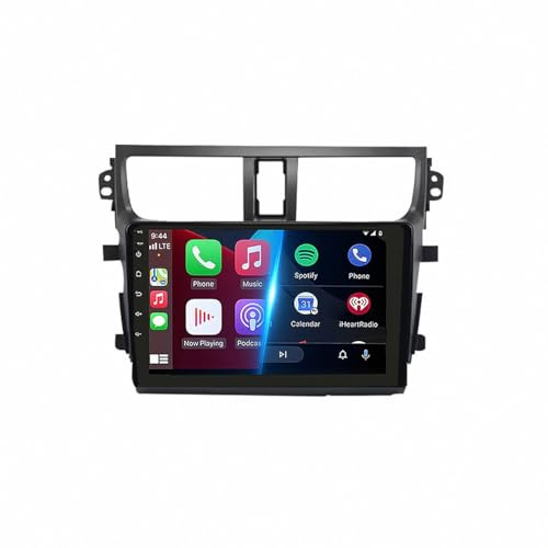 Autoradio Gps Navigazione Stereo 2 Din per Suzuki Celerio 2015-2018 Touchscreen Stereo Auto Bluetooth con Schermo, Radio Auto con Mirror, 4 Nucleo 2G+32G