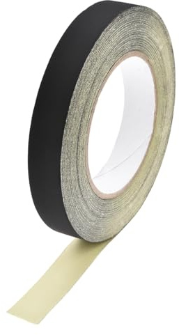 sourcing map Acetat Klebeband Gewebeklebeband 20mm x 30m Selbstklebendes Acetatband für Laptop Elektrische Auto Reparatur Kabelisolierung Kabelschutz Hitzebeständiges Acetat Isolierband Schwarz