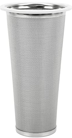 Filtro de Café de Preparación en Frío, Filtro de Acero Inoxidable 304 Infusor de Té de Café Colador de Café Tarro de Conservas Mason Filtro de Café de Malla(8x15cm/3.1x5.9in)