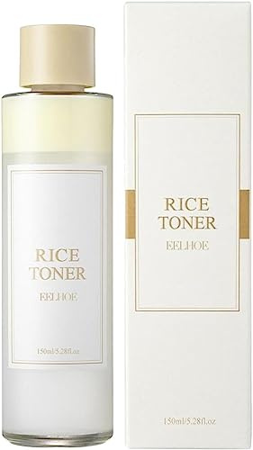 Lmlly Reiswasser Toner | 5,28 fl oz natürliche Feuchtigkeitscreme Glow Essence | Koreanische Hautpflege | Feuchtigkeitsspendender und feuchtigkeitsspendender Reisextrakt, essentielle
