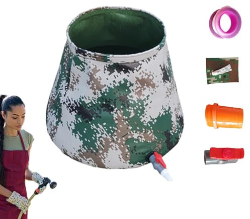 Grande contenitore d'acqua, Serbatoio 'acqua piovana pieghevole, Barile di pioggia multifunzionale, Serbatoio di stoccaggio 'acqua addensato, Serbatoio di stoccaggio della pioggia portatile