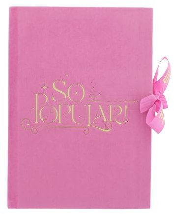 Wicked Luxury A5 Notebook | Glinda So Popular Notebook | Official Wicked Merchandise | Wicked Movie | Wicked Musical