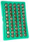 NVOQILIN Pack Of 50/100 AG13 Button Cell LR44 Button Battery MP3 Players Watch Calculator Alkaline Manganese Battery 1.5V 140mAh