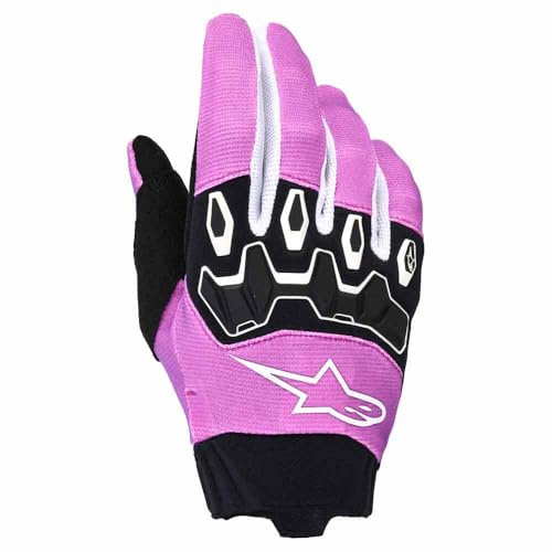 Alpinestars Stella Full Bore V2 Guanti da motocross da donna, bianco/nero/pink, S