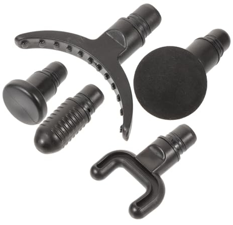 FIXOSHEE 5 Stück Massagekopf für Tragbares Massagegerät Muskelentspannung Stoßdämpfender Adapter aus Sicherem Material Vielseitig für Sport und Fitness für Rücken und Beine