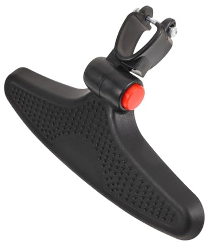 Toyvian Fußstütze für Kinderwagen aus Kunststoff Einfache Montage und Sichere Nutzung Schwarze Verlängerung für Kinderwagen Fußpedal