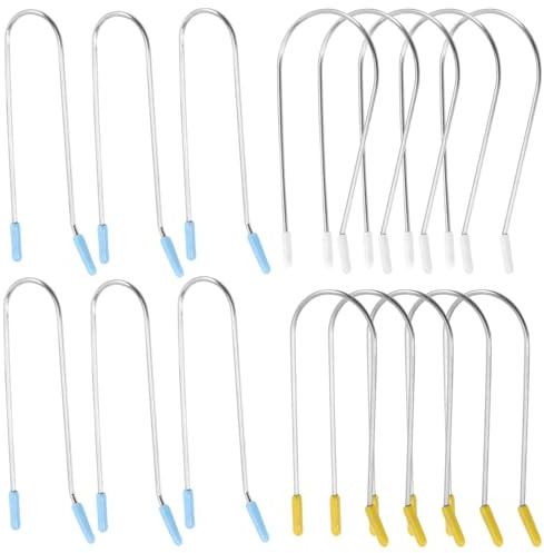 Gogogmee 48pièces Pinces pour Bigoudis Chauffants Pinces de Rechange Métalliques pour Bigoudis Électriques et Chauffants