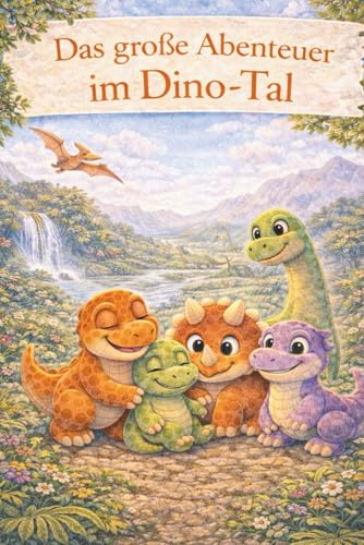 Das große Abenteuer im Dino-Tal: Eine Dinosauriergeschichte über Mut und Freundschaft