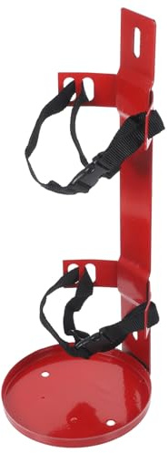 Zerodeko Soporte Extintor Vertical Correas Ajustables para Extintores de Incendios de 5-7 Kg, Montaje Seguro para Vehículos, Oficinas y Espacios Comerciales