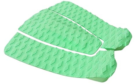 lopituwe Surfbräda Traktionsdynor Halkfria EVA Surfbräda Däck Traktionsdyna Hållbar Bekväm Lätt Däckdyna Utrustning Skimboard Surfing Longboard Skimboard, Grön, 30x30 cm