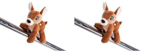 NICI MagNICI Cervatillo Mala Magic 12cm marrón - Peluche sostenible con imán - Animal magnético para frigorífico, Pizarra, Metal y Mucho más Gran Idea de Regalo (Paquete de 2)