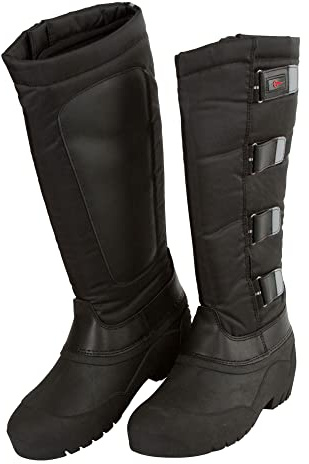 Covalliero 327526 Bottes Thermiques d'équitation, Adulte Mixte, Thermal Riding, Noir, Taglia 41