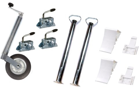 Abstellpaket Stützrad Stützen 600 mm für PKW Anhänger
