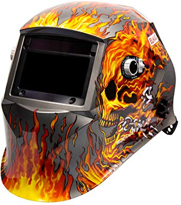 Elmag 101109447 Flame Schweißerschutzhelm