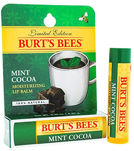 Burt's Bees Lip Balm Blister, Mint Cocoa, 0.15 Ounce