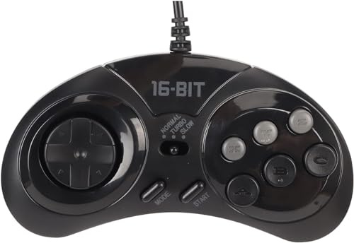 Joystick per console SEGA Megadrive con 8 pulsanti e funzioni Turbo / Slow