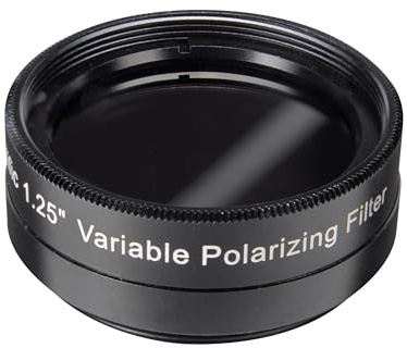 Explore Scientific Filtro de Polo Variable de 1,25 para telescopios para Ajuste de Brillo Individual
