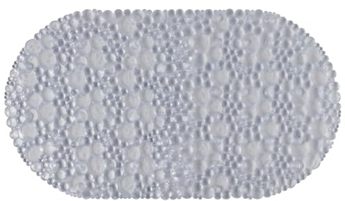 Beldray LA032678UFFEU7 Anti-Bac PVC Bath Mat – Shower Mat with Anti-Slip Suction for Secure Use, Easy to Clean, Treated with Anti-bac protection, Resists Staining and Bacteria Build Up, 68 x 39 cm