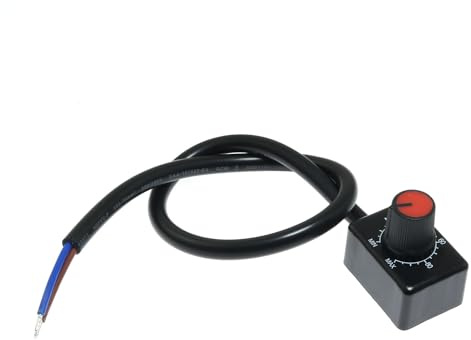 Maxmoral Dimmer Switch 0-10V Manopola LED Dimmer No Flicker No Noise Mini Interruttore PWM Dimming Illuminazione Interna Spotlight Coltiva Driver di luce per l'uso con luci a binario Luci Rondella da