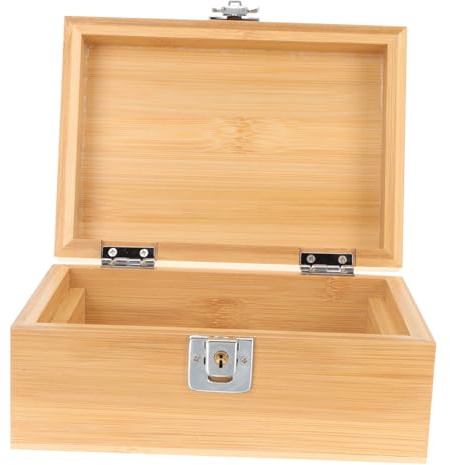 COOLHIYA Professional Portable Cigar Box Wear-resistant Travel Humidor for Outdoor Use Compact Design for Cigar Storage and Preservation