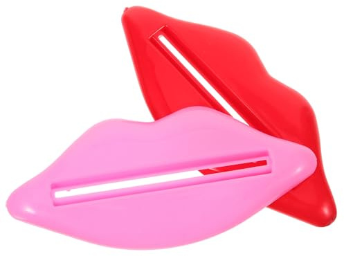 FOMIYES Kit Presse-dentifrice Manuel Taille Portable Facile à Transporter Vert en Pp Aimant 2 Pièces pour Salle de Bain à Domicile