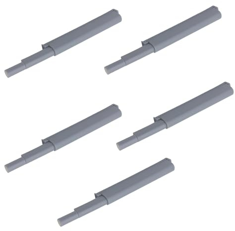 VILLFUL 5 Stück Teiliges Türdämpfer Magnet für Schranktüren Berührungsempfindliches Push to open system Abs material Automatische Öffnung ohne Griff Sichere und Einfache Montage für